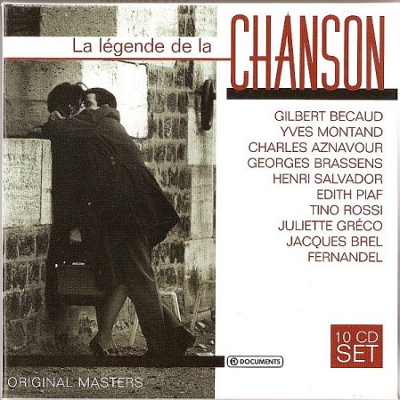 Обложка La légende de la Chanson (10CD Box) FLAC