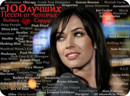 Обложка 100 лучших песен, от которых бьётся сердце (2021) Mp3