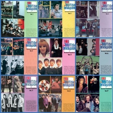 The British Invasion - History Of British Rock Vol. 1-9 (complete) (2021) Mp3