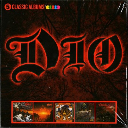 Обложка Dio - 5 Classic Albums (2017) FLAC