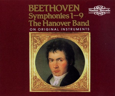 Обложка Beethoven Symphonies 1-9 The Hanover Band (1988) FLAC