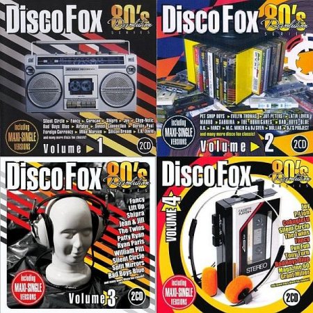 Обложка 80s Revolution Disco Fox Vol. 01-04 (8CD) (2010-2012) Mp3