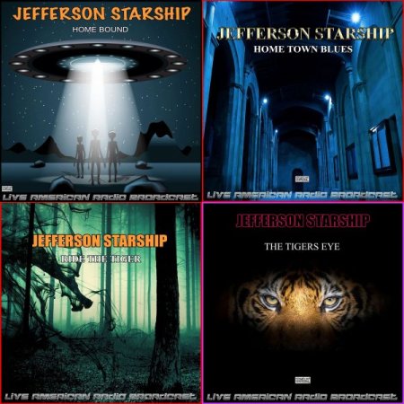 Обложка Jefferson Starship - Collection Live Box-Set (2021) Mp3