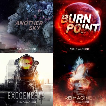Обложка Audiomachine (Another Sky, Burn Point, Exogenesis, Reimagined) (4CD) Mp3