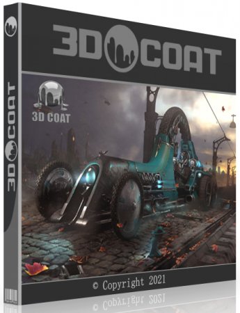 Обложка 3DCoat 2021.37 (Multi/RUS/ENG)