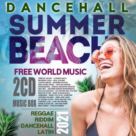 Обложка Dancehall Summer Beach (2 CD) (2021) Mp3