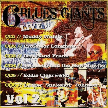 Обложка 6 Blues Giants Live! Vol.2 (6CD) Mp3