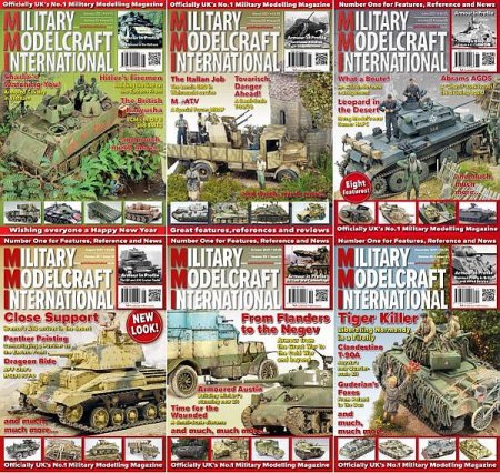 Обложка Подшивка журнала - Military Modelcraft International №Volume 25 Issue 03 - Volume 26 Issue 02 (January-December 2021) PDF. Архив 2021