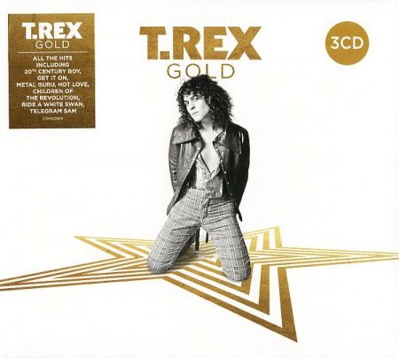 Обложка T.Rex - Gold (3CD) (2018) FLAC