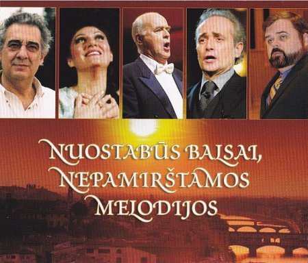 Обложка Удивительные голоса, незабываемые мелодии (4CD) / Nuostabus balsai, nepamirstamos melodijos (4CD) Mp3