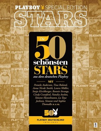 Обложка Playboy Germany Spezial - Die 50 schonsten Stars aus dem Deutschen Playboy 2022 (PDF)