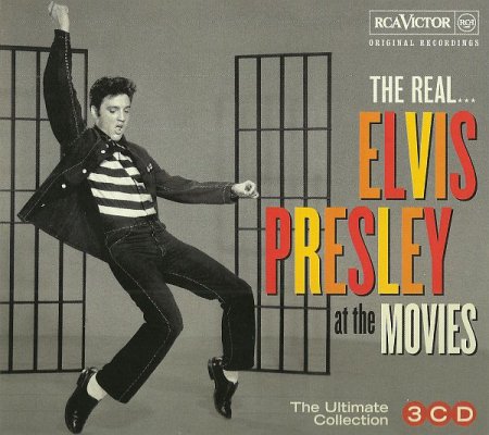 Обложка Elvis Presley - The Real... Elvis Presley At The Movies (3CD) (2018) FLAC