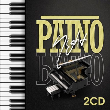 Обложка Piano Night: Relax Instrumental Collection 2CD (2022) Mp3