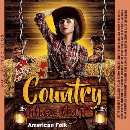 Обложка Country Music Night - American Folk (2023) Mp3