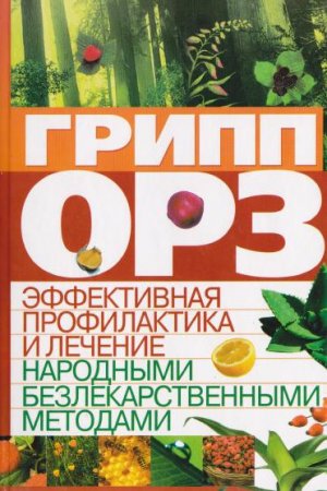 Обложка Грипп, ОРЗ: эффективная профилактика и лечение народными безлекарственными методами / C. Мирошниченко (PDF)