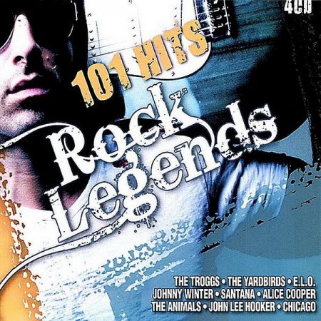 Обложка 101 Hits Rock Legends (4CD) Mp3