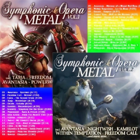 Обложка Symphonic And Opera Metal Vol. 1-2 (FLAC)
