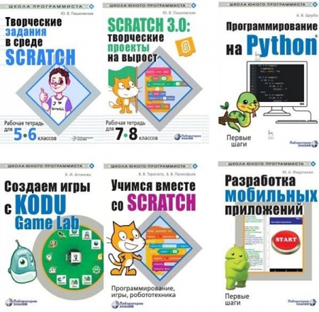 Обложка Школа юного программиста в 9 книгах (2019-2024) PDF