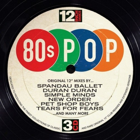 Обложка 12 Inch Dance - 80s Pop (3CD) Mp3